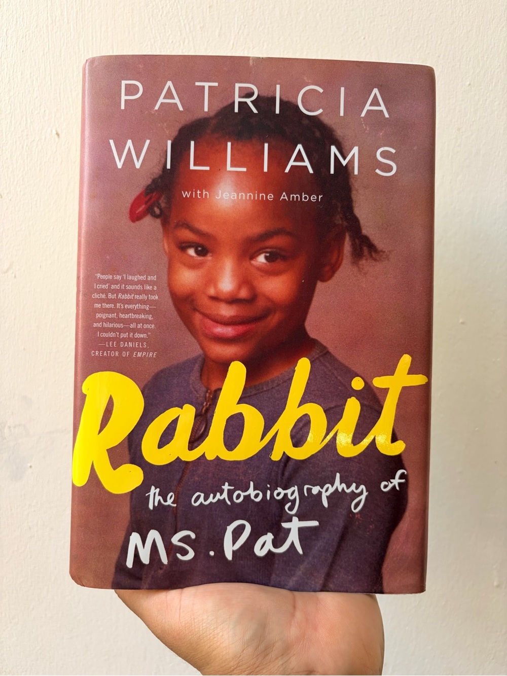 Rabbit: The Autobiography of Ms. Pat - Patricia Williams (Brown, Yellow Accent)